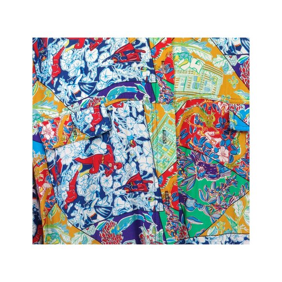 Rare Vtg 80s Shirt Ltd Edit Superheroes DC Comics The Flash Batman Superman 2X - Picture 4 of 8